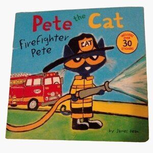 Pete the Cat Firefighter Pete James Dean Paperback Book
